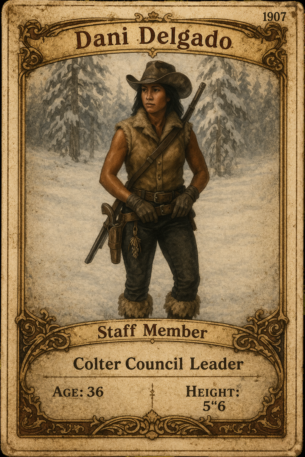 Dani Delgado staff card